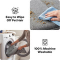 Veehoo Chew Proof Dog Crate Pad, Indestructible Dog Bed Crate Mat