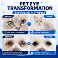 Cataract Eye Drops for Dogs, 2pcs Dog & Cat Eye Infection Treatment