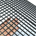 RLECS 2pcs 30cm x 15cm Plastic Grid Divider Tray Egg Crate Louvre Aquarium Fish Tank Bottom Isolation, Black