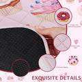 IEUUMLER Washable Pee Pads for Dogs, 2 Pack Cake Pattern Reusable Waterproof Puppy Potty Pads, Non-Slip Absorbent Pet Tr