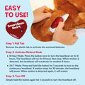 Snuggle Puppy Heartbeat Puppy Toy for Small Breeds, Compact Plush Dog Toy with Real-Feel Pulse, Designed for Crate Time, First Nights, and Rest - Cream
