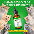 VOSIFSDIY Cat Antibiotics, Antibiotics for Cats, Natural Cat Antibiotics Multivitamin Herbal Supplements 60ml