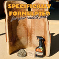 5 Star Equine Horse Saddle Pad Cleaner & Soak - Works on Horse Blankets, Wool and as a Leather Cleaner - Cleans, Freshen