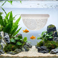 Floating Betta Shrimp Cave, Multi-Functional Aquarium Hammock for Hiding Feeding, Floating Betta Fish Skins with Feeding
