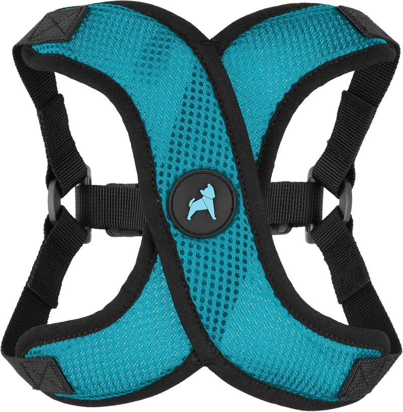 Gooby Comfort X Step-in Lite Harness, Choke-Free, Turquoise, Small