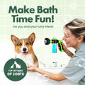 Girl With The Dogs Soap & Shampoo Dispenser for Pet Wash and Garden Hose Sprayer Nozzle and Replacement Canister