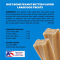 Purina Busy Bone Large Dog Chew Treats, Peanut Butter Flavor, 6 ct Pouch