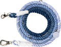 The Lucy & Co. Blueberry Twist Ombre Blue Hands-Free 6-in-1 Rope Leash
