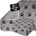 GORILLA GRIP Washable Puppy Pads, Slip Resistant Dog Crate Mat, 34x21