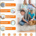 20pack Cat Scratch Deterrent Tape, Cat Scratch Furniture Protector, Clear Double Sided Anti Scratching Sticky Tape Couch Protector for Cats Training Tape, Cat Repellent for Furniture