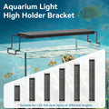 WooFog 2 Pcs Aquarium Light Riser for Rimmed/Rimless Tanks (Width 3 inch)