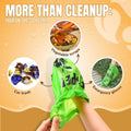 Pet N Pet Dog Poop Bags Rolls, 270 Count, 41% Plant Based, Unscented, Green