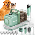 Buenkee Dog Grooming Vacuum Kit, 15000Pa Clipper, Shedding Brush, 2L