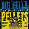 Xtreme Big Fella 3mm Pellets - Large Cichlid & Community Fish Food (20oz)