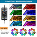 hygger 0.5-3 Gallon Small Aquarium LED Light for Fish Tank Full Spectrum Lighting with 24/7 Day-Night Cycle & Auto On/Of