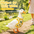 Frienda 2 Pcs Medium Chicken Duck Harness and Leash, Pineapple Strawberry