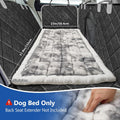 Cyhczx Thickened Dog Bed for Car Back Seat, Upgraded Bottom Non-Slip，Fits Hard Bottom car seat Cover for Dogs, Premium Mixed Color ，Dog Car Seat Cover