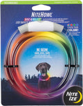 Nite Ize NiteHowl Rechargeable LED Safety Necklace - Disc-O Select - High-Visibility Collar for Nighttime - 360-Degree I