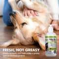 Natural Flea and Tick Topical Treatment, Repels Fleas Ticks and Mosquitoes, Quick-Dry No Residue, All Food-Grade Ingredi