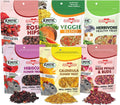 Exotic Nutrition Herbivore Treats 6 Pack - Healthy Assortment Small Animal Pet Treat - Squirrels, Guinea Pigs, Rabbits, 