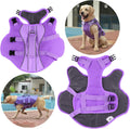 PETDSH Dog Life Jacket Medium, High Flotation Dog Life Vest for Swimming Boating, Reflective Puppy Lifejacket with Super