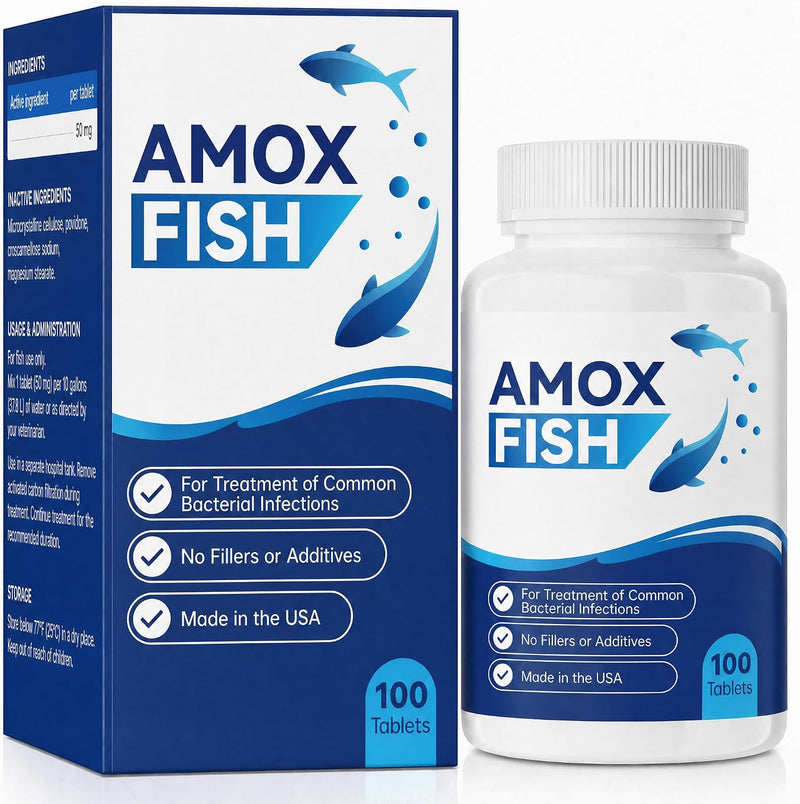 Aquarium Fish Care, Emergency Fish Tank Supply, 250mg, 50 Counts