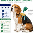 Flea and Tick for Medium Dogs 23-44 lbs, 6 Topical Doses