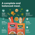 Jinx Wet Dog Food Toppers, Homemades Variety 6 Pack - Chicken & Grain Free Chicken & Salmon - Meal & Mix in Dry Dog Food Toppers Made with Real Ingredients, No Fillers - Puppy, Adult & Senior - 9oz