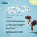 Coachi Puppy & Mini Training Line 2.5m - Toilet Training, Jumping Up, Running Off, Place Avoidance, Chewing, House Manners, Lightweight Indoor House Lead. Suitable for Puppies & Newly Acquired Dogs