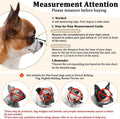 Mayerzon Fabric Dog Muzzle for Short Snout Small Dogs Chihuahuas Anti-Bite