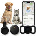 GPS Tracker for Dogs & Cats, Smart Dog Tracker for Collar, No Monthly Fee or SIM Card, IP68 Waterproof Rating & Mini Ultra-Thin Design, 365-Day Battery Life, iOS Only