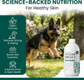 Vegan Omega 3 for Dogs, 8oz - Algae Oil Supplement for Skin and Coat