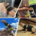 Bearded Dragon Harness and Leash-Bearded Dragon Clothes Lizard Accessories Stuff for Escape Proof Small Animal Reptile A