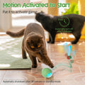 Interactive Cat Toys Ball,Automatic Moving Ball Toy,Rechargeable