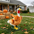 Fall Porch Goose Outfits Thanksgiving Turkey Porch Goose Outfit Costume Lawn Courtyard Garden Harvest Decoration