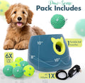 Automatic Dog Ball Launcher - Dog Ball Fetch Machine, Ball Thrower for Dogs, for Small to Medium Sized Dogs, Interactive