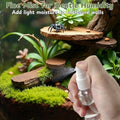Jumping Spider Water Dispenser Enclosure Accessories, Mini Water Dispenser and Mist Bottle with 10 Replace Cotton Cores,