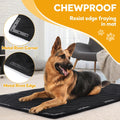 HOMBYS Chew Proof Dog Bed Mat with 12 Metal Rivets - Indestructible Kennel Pad for Teething Puppies & Aggressive Chewers