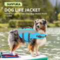 Dog Life Jacket, High Flotation Small Dog Life Vest for Swimming