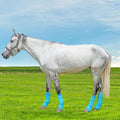 Horse Fly Boots, Mesh Fly Boots for Horse Set of 4, Equine Leg Protection