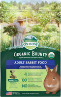 Oxbow Organic Bounty Adult Rabbit Food, Organic Rabbit Pellets, USA, 3 lb