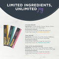 Reveal Natural Creamy Lickable Purée Cat Treats, Grain Free and Made with Limited Ingredients, Variety Selection Squeeze Up Cat Treats (20 x 0.5 oz Pouches)