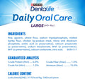 Purina DentaLife Made in USA Facilities Large Dog Dental Chews, Daily - 18 ct. Pouch