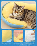 Dog Calming Pillow – Soft Plush Cat Body Pillows for Small/Medium/Large Dogs, Cozy Cotton-Filled Dog Neck Pillow, Cute D