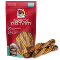 Country Kitchen Rawhide Free Beef Twists Dog Chews, Made with Real Beef, Highly Digestible, Gluten Free, 3 Count