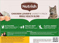 Nutrish Chicken Lover's Wet Cat Food Variety Pack, 2.8 oz Cup (Rachael Ray)