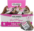 Icelandic+ Fish Ear, Pig Ear Wrapped in Cod Skin Dog Treats, 30-Pack