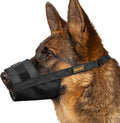 Mayerzon Adjustable Dog Muzzle, Fabric Medium Large Dog Muzzle Anti Biting