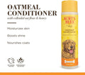 Burt's Bees for Pets Oatmeal Dog Conditioner with Colloidal Oat Flour and Honey, Moisturizes and Softens Dry Dog Coats, pH Balanced and Fragrance-Free, 95% Natural Origin, 10 Fl Oz