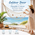 Sukh Fish Net Decorations for Party - 3PCS 39.37 * 78.74 in Fishing Net Decoration Netting for Wall Photo Hanging Nautic